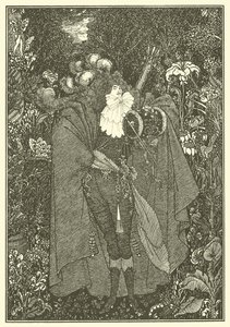 Opat autorstwa Aubrey Beardsley