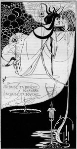 Punkt kulminacyjny, c1893 autorstwa Aubrey Beardsley