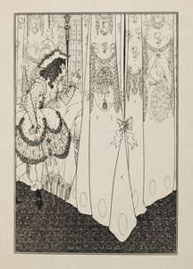 Sen z księgi składającej się z pięćdziesięciu rysunków autorstwa Aubrey Beardsley