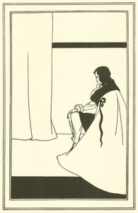 Upadek Domu Usherów autorstwa Aubrey Beardsley