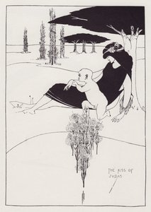 Pocałunek Judasza, 1893. autorstwa Aubrey Beardsley