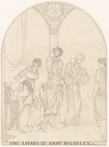 Litania do Marii Magdaleny autorstwa Aubrey Beardsley