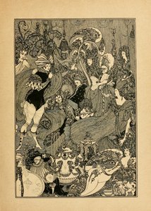 Gwałt na śluzie. Ilustracja do Jaskini Śledziony autorstwa Alexandra Pope