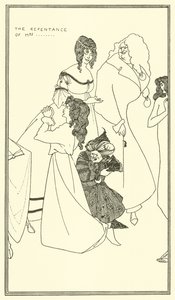 Pokuta... autorstwa Aubrey Beardsley