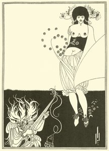 Taniec brzucha autorstwa Aubrey Beardsley