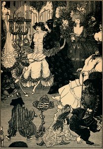 Toaleta Heleny, lata 90. XIX wieku, 1935. autorstwa Aubrey Beardsley