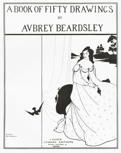 Strona tytułowa „Księgi pięćdziesięciu rysunków”, 1897 autorstwa Aubrey Beardsley