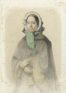 Portret Teresy A. A. Allebé autorstwa August Allebe