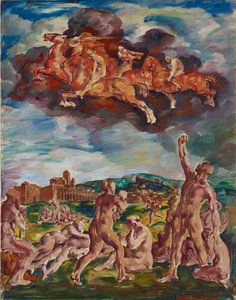 Jeźdźcy Apokalipsy, 1917 autorstwa August Deusser