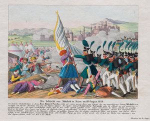 Wojna rosyjsko-turecka 1828-1829 - Szturm na twierdzę Achalciche (lub zamek Rabat) (Gruzja) - Szturm na twierdzę Achalciche 27 sierpnia