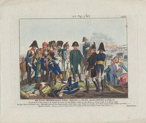 Śmierć marszałka Duroc w Hochkirchen w dniu 22 maja 1813 r.