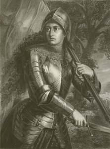 Johanna (grawerowanie) autorstwa August Friedrich Pecht