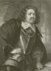 Octavio Piccolomini (grawerowanie) autorstwa August Friedrich Pecht