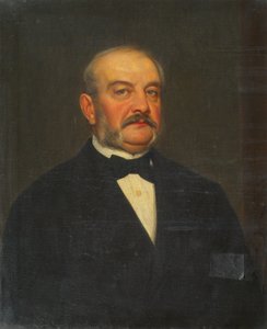 Minister Josef Lasser, Freiherr von Zollheim autorstwa August Georg Mayer