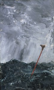 Stormy Sea Broom Booy, 1892 (olej na papierze)