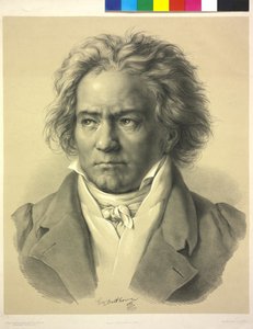 Ludwig van Beethoven autorstwa August Karl Friedrich von (after) Kloeber