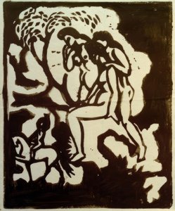 Powitanie autorstwa August Macke