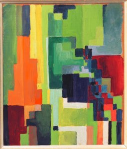 Kolorowe kształty II autorstwa August Macke