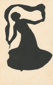 Kobieta z wstążką. 1907/08 autorstwa August Macke