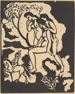 Powitanie powitania, 1912. autorstwa August Macke