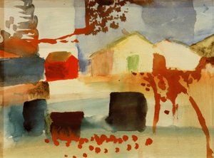 Domy autorstwa August Macke