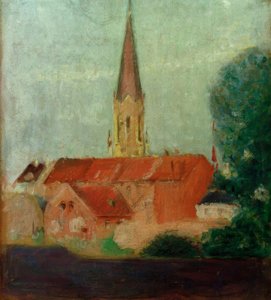 Marienkirche autorstwa August Macke