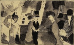Spacer II autorstwa August Macke