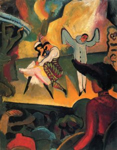 Balet rosyjski I autorstwa August Macke