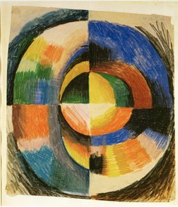 Zabawne kształty autorstwa August Macke