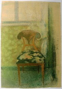 Krzesło przy oknie autorstwa August Macke