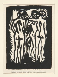 Trzy akty autorstwa August Macke