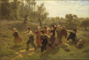 Gra autorstwa August Malmström
