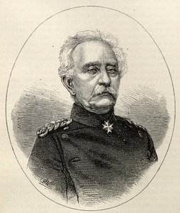 Generał Karl Friedrich von Steinmetz 1796-1877. autorstwa August Neumann