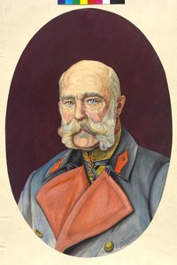 Cesarz Austrii Franciszek Józef I autorstwa August Schwab