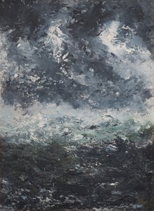Krajobraz burzowy, 1894. autorstwa August Strindberg