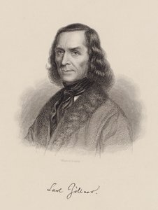 Portret kompozytora Carla Friedricha Zöllnera 1800-1860 , c. 1850.