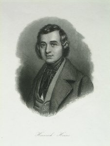 Portret poety Heinricha Heinego 1797-1856, 1842