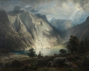 Obersee w pobliżu Berchtesgaden