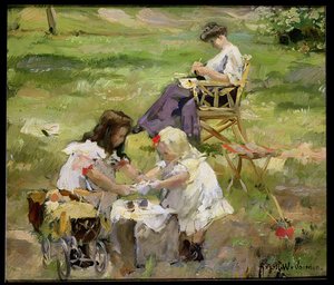 Piknik autorstwa August Willem van Voorden