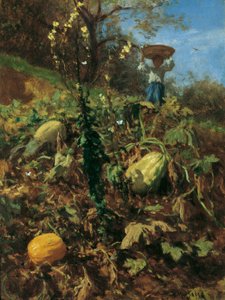 Dyniowy Ogród autorstwa August von Pettenkofen