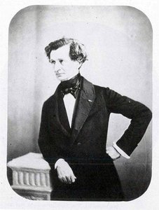 Portret Hectora Berlioza, ok. 1850 autorstwa Auguste Adolphe Bertsch