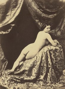 Studium aktu, ok. 1855 (zdjęcie) autorstwa Auguste Belloc