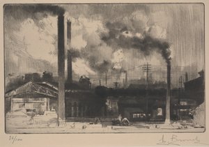 At the Creusot Works - huty (ruletka i sucha igła)
