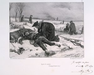 Po bitwie pod Champigny, wojna francusko-pruska, 1870 1871.