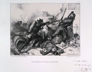 Walka wręcz, oblężenie Paryża, wojna francusko-pruska, 1870 1871