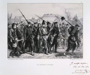 Jeńców pruskich, wojna francusko-pruska, 1870 1872.