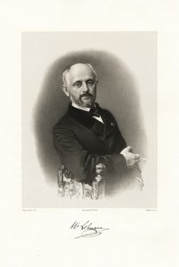 Henri Lehmann, 1865-66 autorstwa Auguste Charles Lemoine
