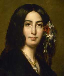 Portret George Sand, ok. 1837.