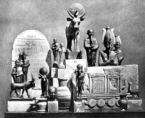Artefakty, Memphis Saqqara, Egipt, 1893