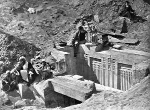 Memphis Saqqara, Egipt, 1893